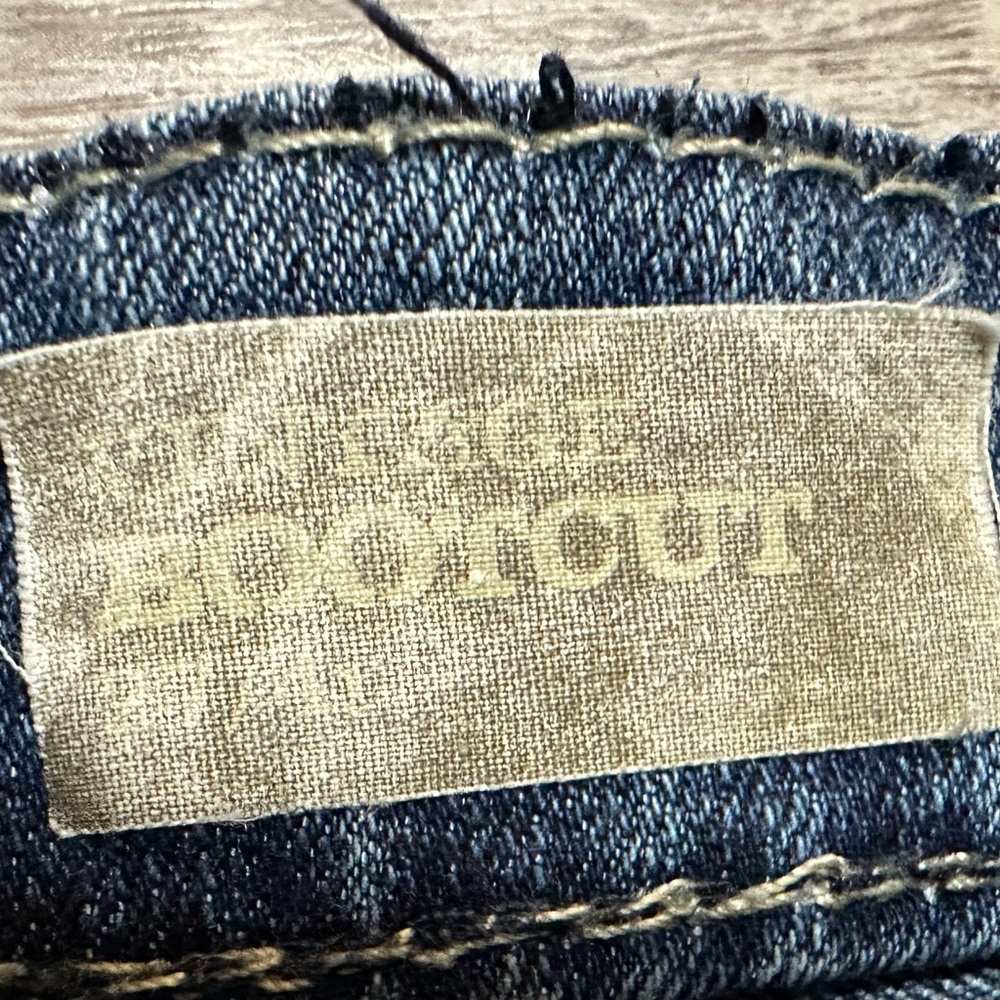 Y2K Nine West Vintage America Coll. Bootcut Jeans Size 4/27 Embroidered Pocket - Picture 5 of 11